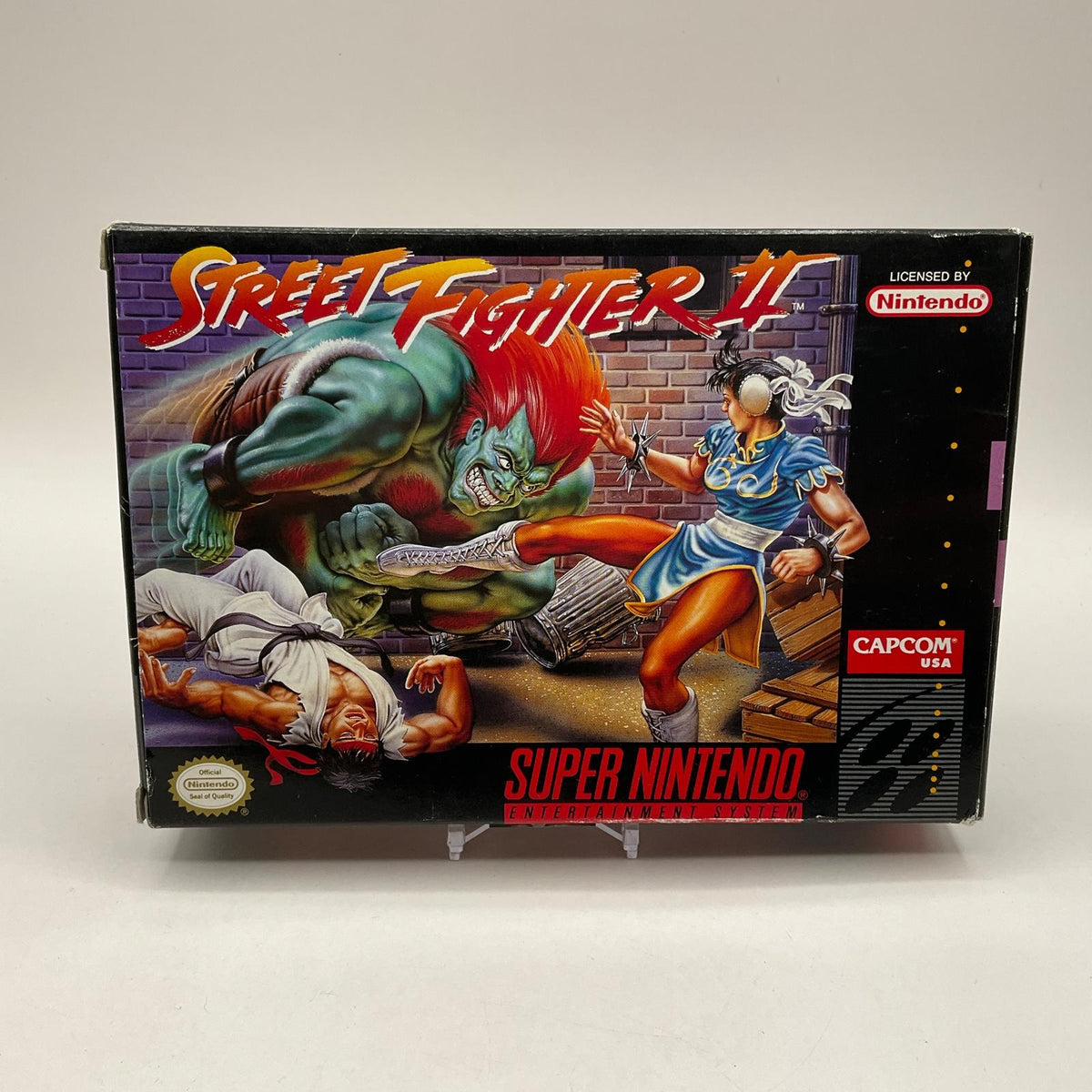 Street Fighter II Super Nintendo CIB