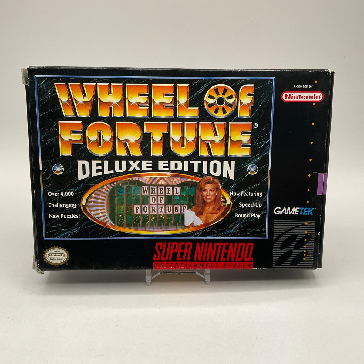 Wheel of Fortune Deluxe Edition Super Nintendo Used