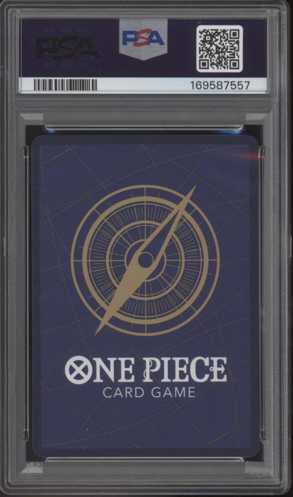 Monkey D Luffy One Piece Card Game Weekly Shonen Jump #19 JP #012 PSA 10