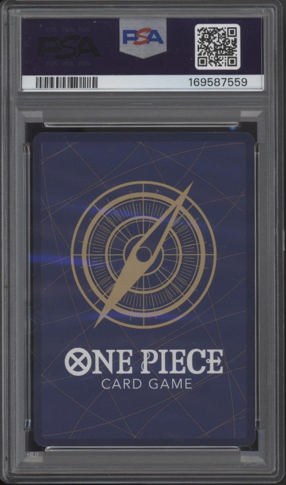 Sabo One Piece Card Game Weekly Shonen Jump #19 Japanese #027 PSA 10