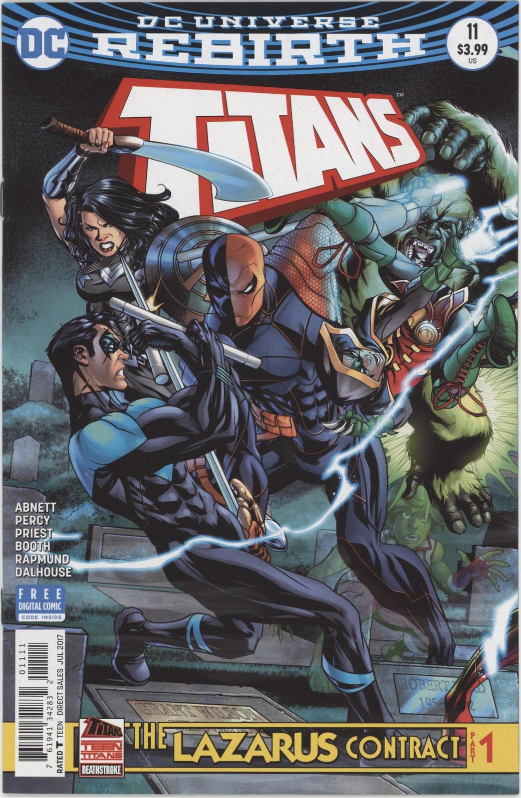 The Lazarus Contract (DC Universe Rebirth) #1-4 + Epilogue