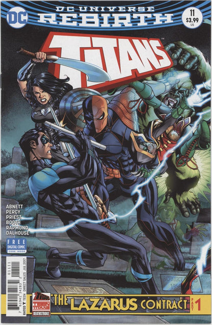 The Lazarus Contract (DC Universe Rebirth) #1-4 + Epilogue