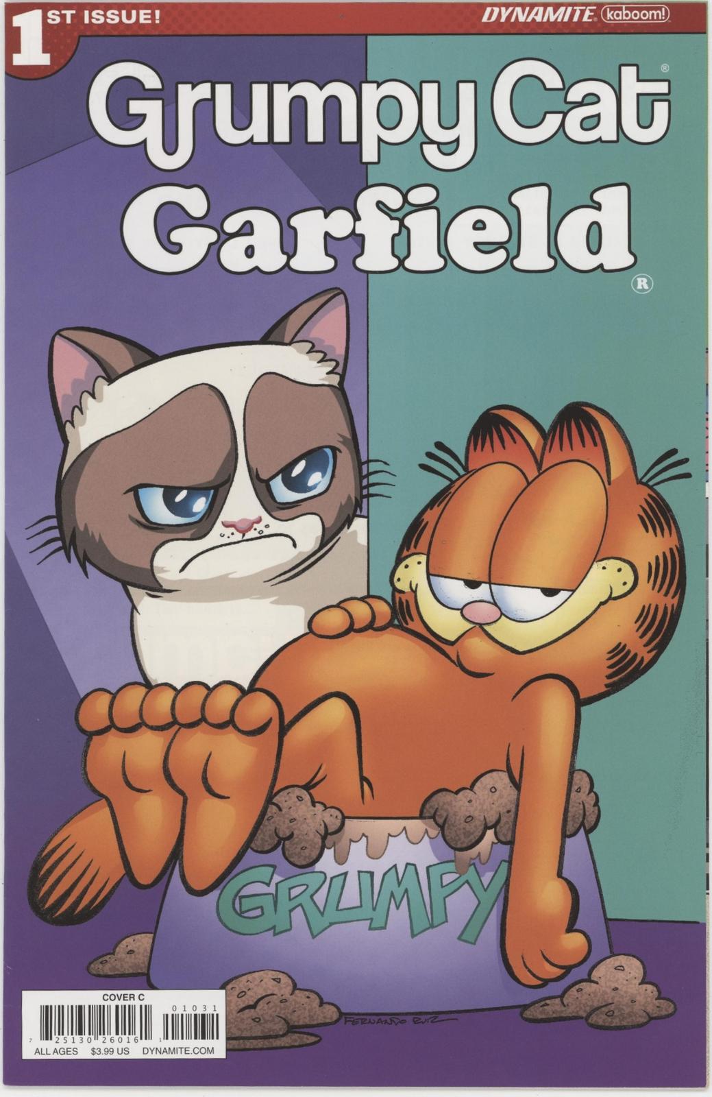 Grumpy Cat Garfield (2017 Dynamite) #1-3