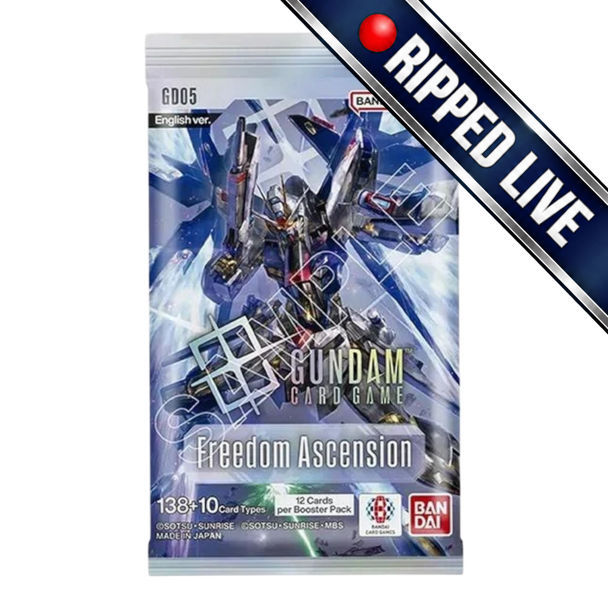 *BREAK* Gundam TCG: Freedom Ascension Booster Pack [GD05]