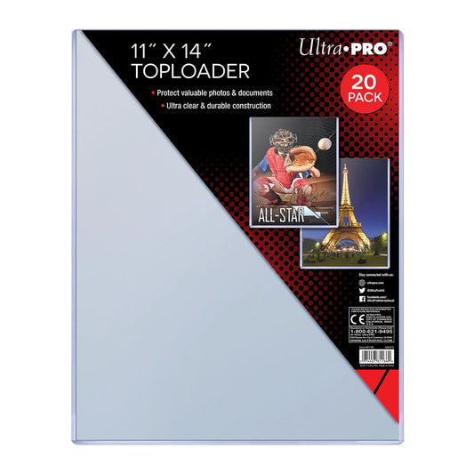 Ultra Pro 11" X 14" Toploader (20ct)