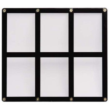 Ultra Pro: 6-Card Black Frame Screwdown Holder