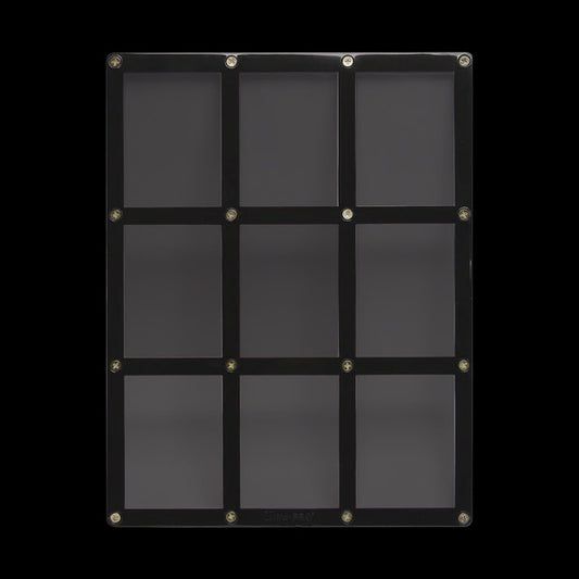 Ultra Pro: 9-Card Black Frame Screwdown Holder