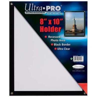 Ultra Pro: Photo 8x10 Black Frame Screwdown Holder