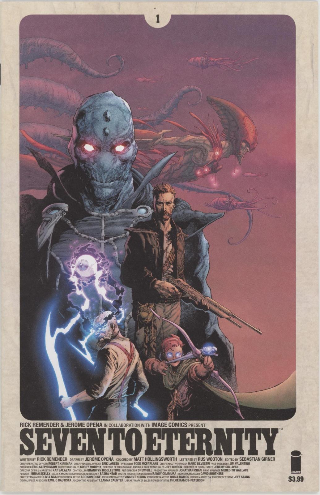 Seven to Eternity (2016 Image) #1-6