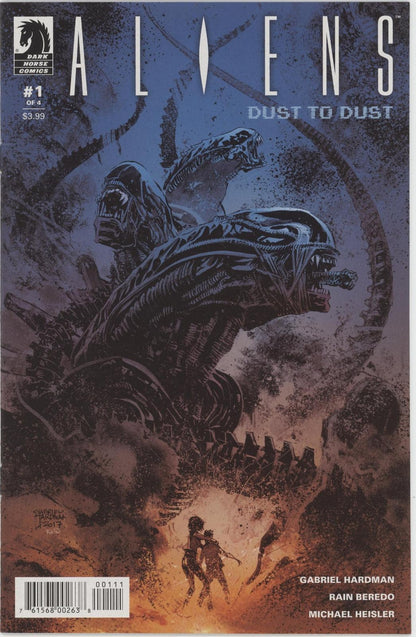 Aliens Dust to Dust (2018 Dark Horse) #1-4