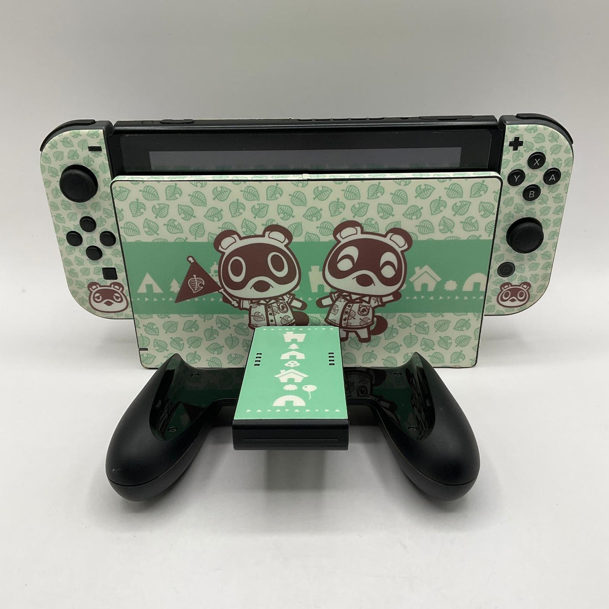 Nintendo Switch Aftermarket Animal Crossing Wrap Console