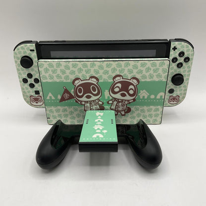 Nintendo Switch Aftermarket Animal Crossing Wrap Console
