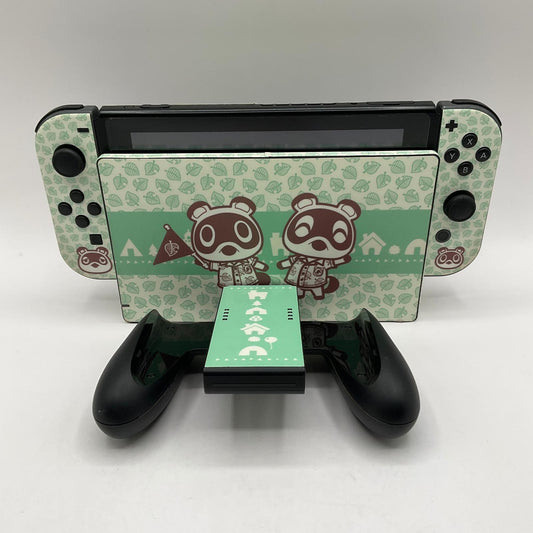 Nintendo Switch Aftermarket Animal Crossing Wrap Console