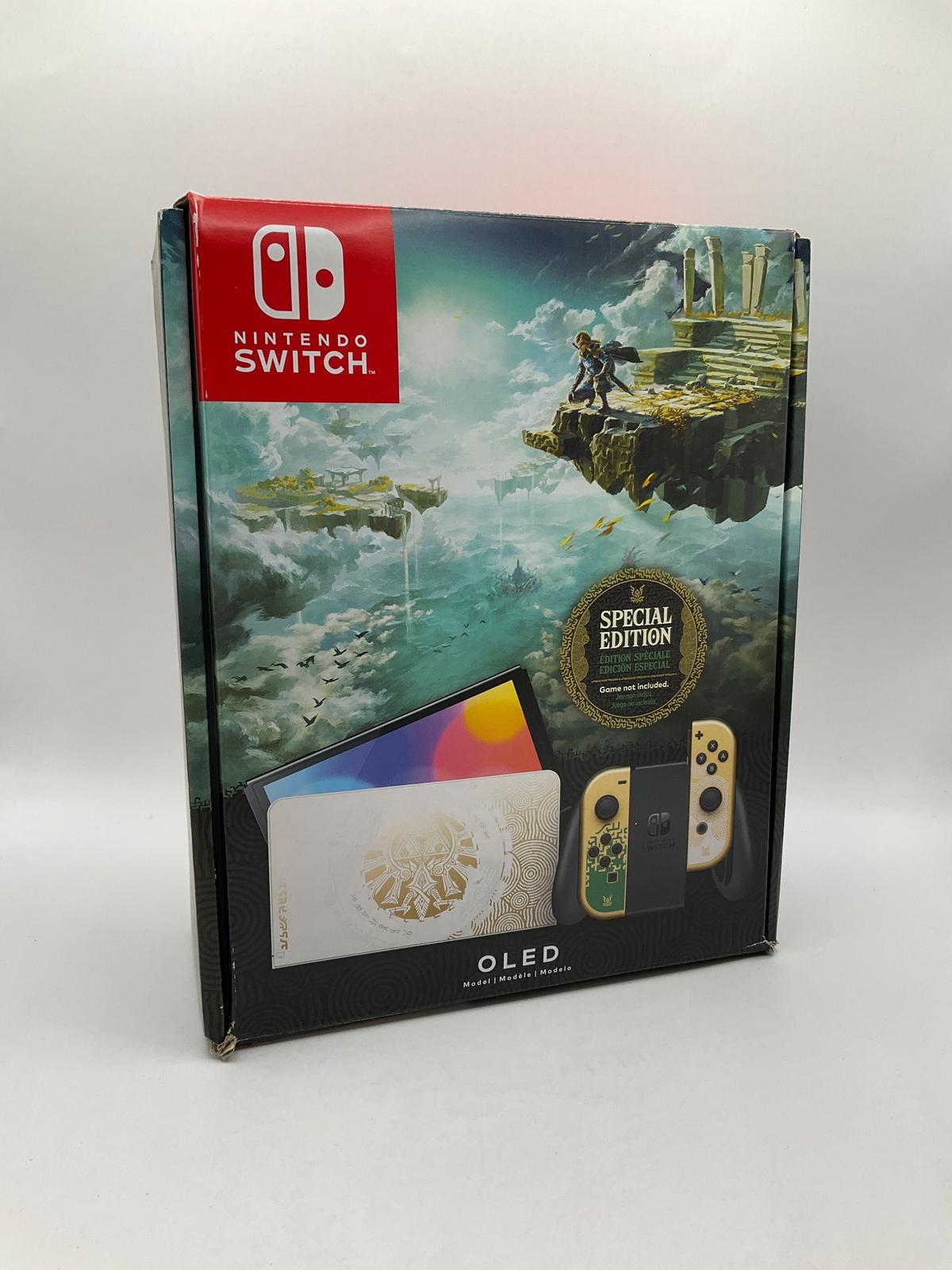 Nintendo Switch OLED The Legend of Zelda Tears of the Kingdom Console