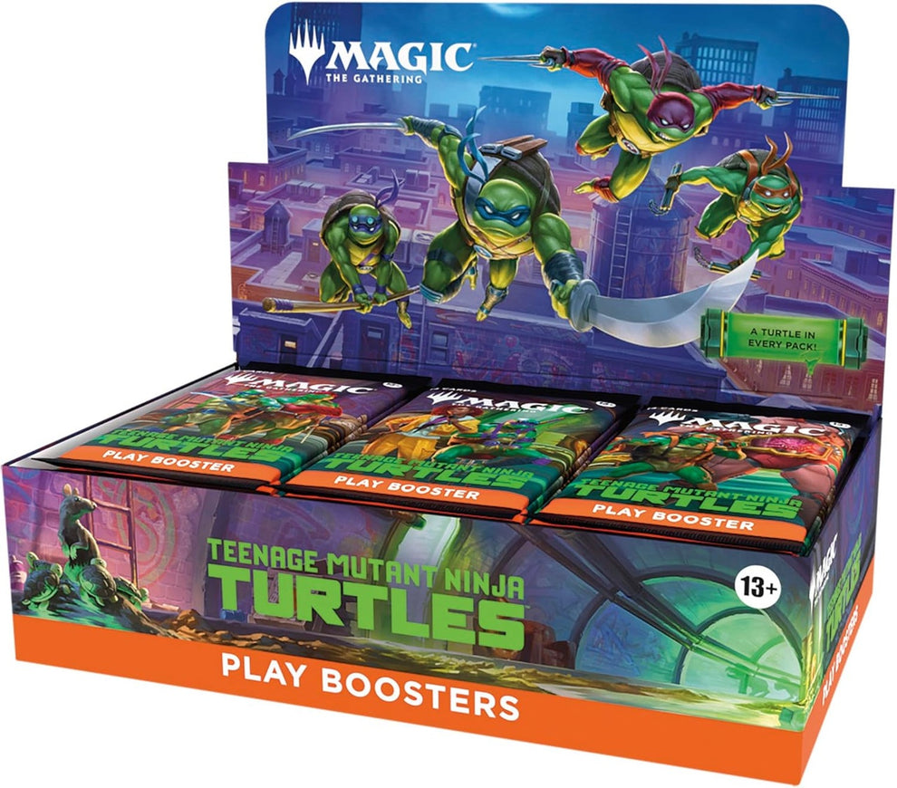 teenage mutant ninja turtles collector booster box mtg Magic the Gathering: Teenage Mutant Ninja Turtles Play Booster Box