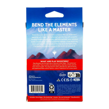 Magic the Gathering: Avatar The Last Airbender 3 Play Booster Pack Bundle