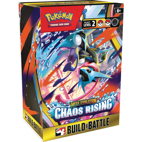 Pokemon: Mega Evolution Chaos Rising Build & Battle Kit