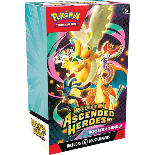 Pokemon: Mega Evolution Ascended Heroes Booster Bundle
