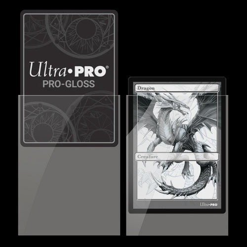 Ultra Pro: PRO-Gloss Standard Deck Protector Sleeves 50ct (Clear)