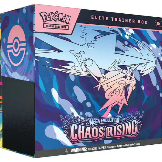 Pokemon: Mega Evolution - Chaos Rising Elite Trainer Box (ME04) *Expected Release Date 05-22-2026*