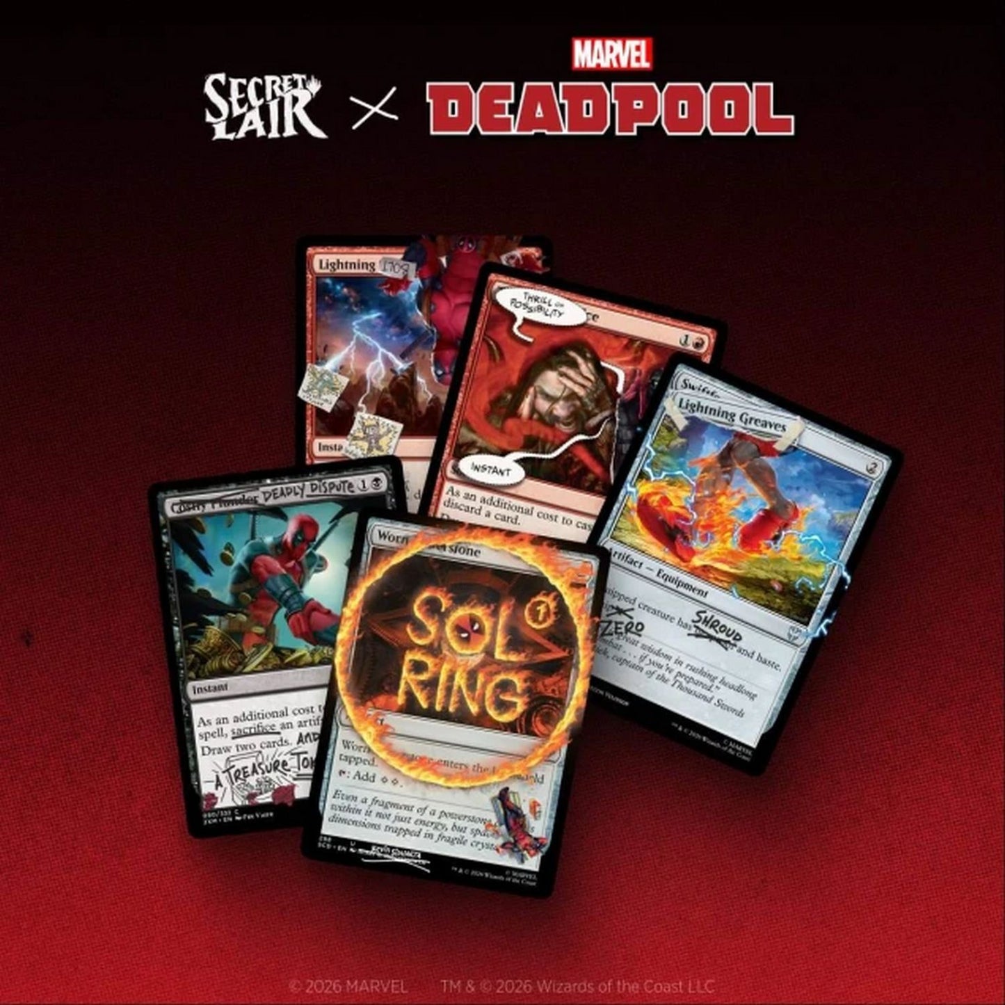 Magic the Gathering: Secret Lair x Marvel's Deadpool - I Fixed It (You're Welcome) [Non-Foil]