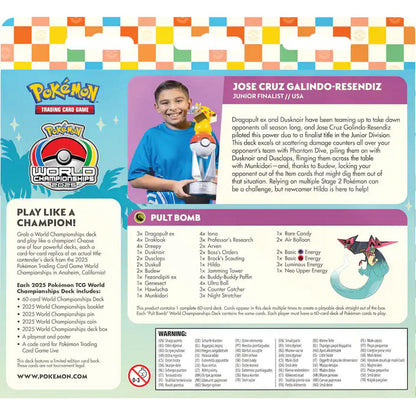 Pokemon: 2025 World Championship Decks (Set of Four)