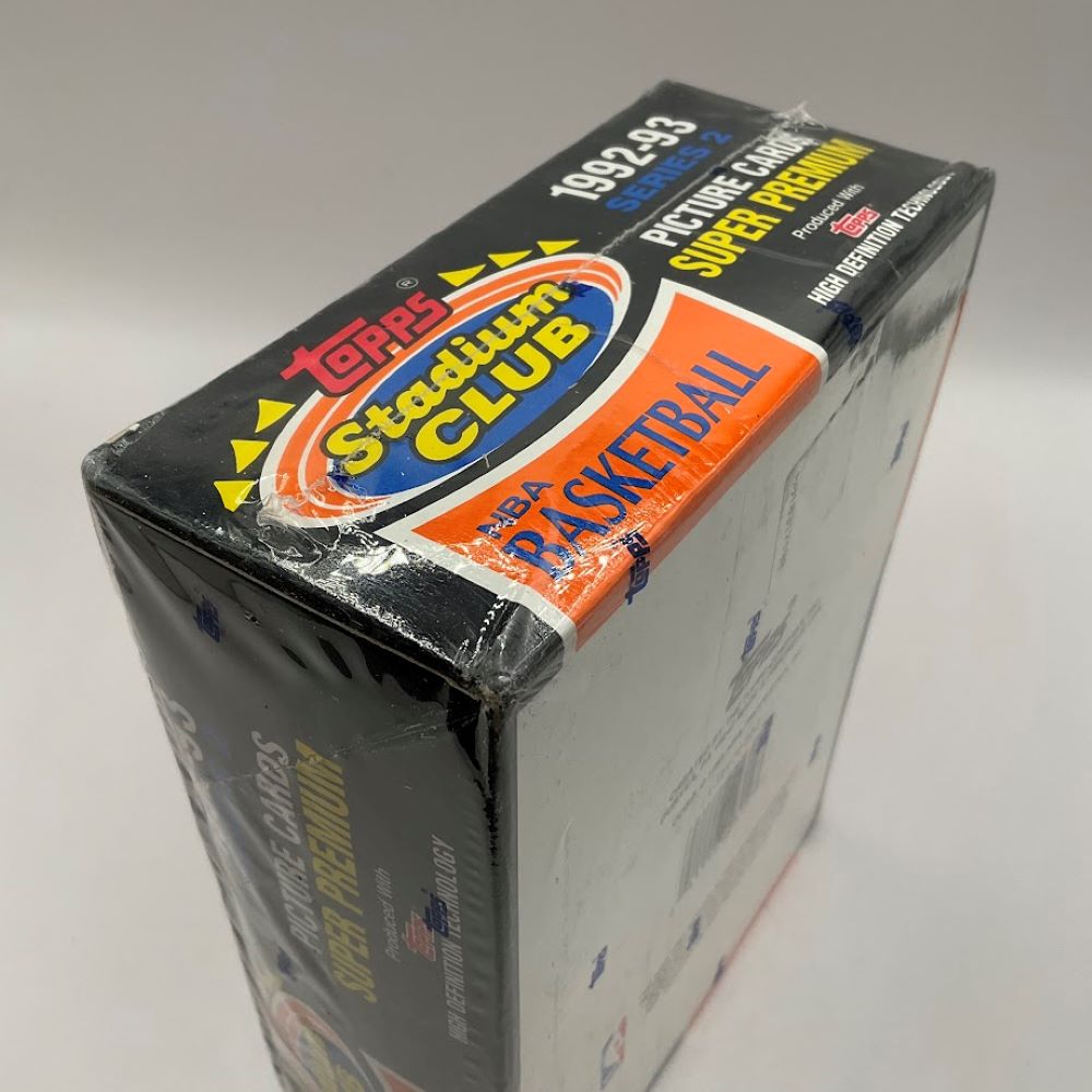 1992-93 Topps Basketball Stadium Club Series 2 Hobby Box #2