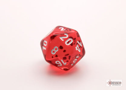 Chessex: Prism Translucent GM and Beginner Player Polyhedral 7-Dice Set