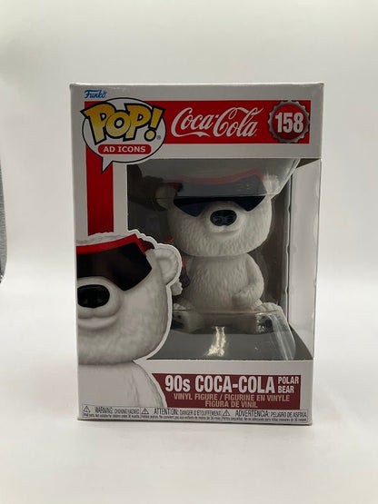 90s Coca - Cola Polar Bear Funko Pop! Ad Icons #158 - Collector Store LLC