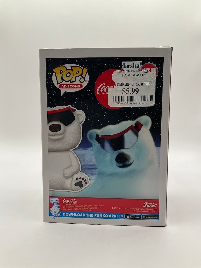 90s Coca - Cola Polar Bear Funko Pop! Ad Icons #158 - Collector Store LLC