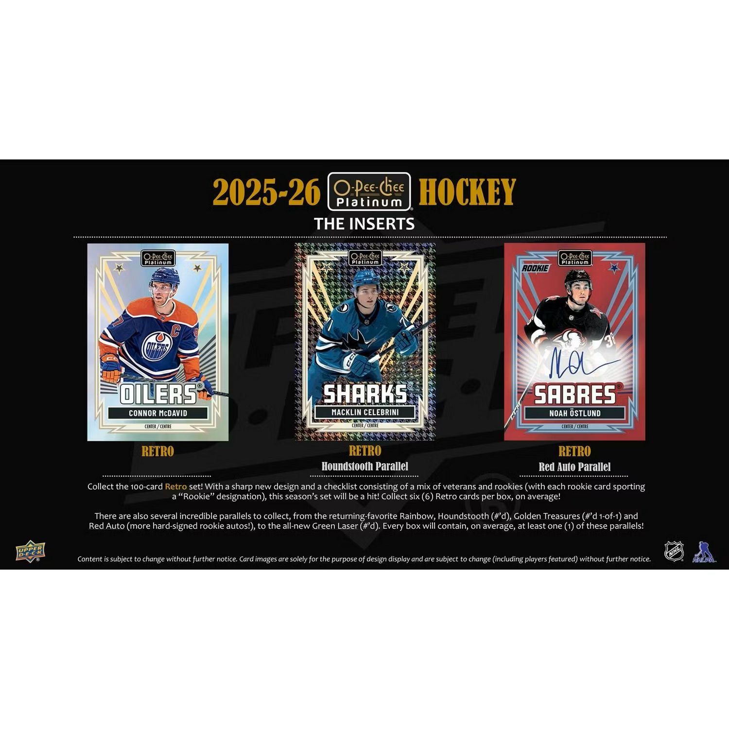 2025-26 Upper Deck O-Pee-Chee Platinum Hockey Hobby Box *Contact Us To Order*、Upper Deck、kayou
