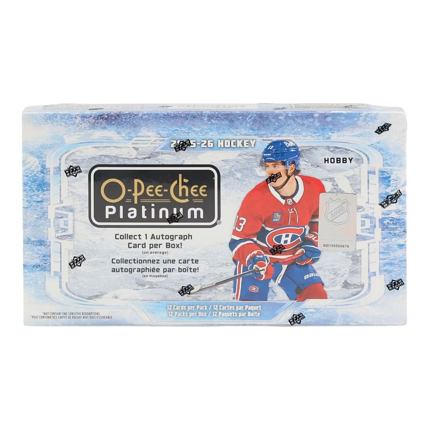 2025-26 Upper Deck O-Pee-Chee Platinum Hockey Hobby Box *Contact Us To Order*、Upper Deck、kayou