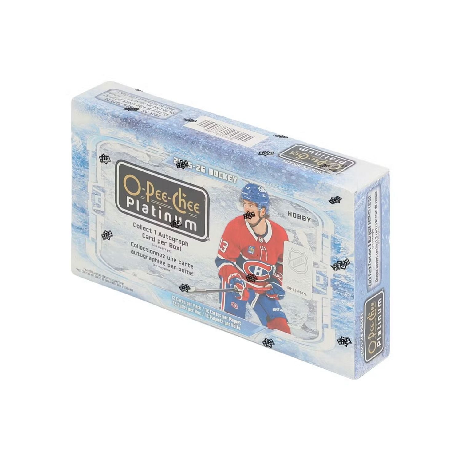 2025-26 Upper Deck O-Pee-Chee Platinum Hockey Hobby Box *Contact Us To Order*、Upper Deck、kayou