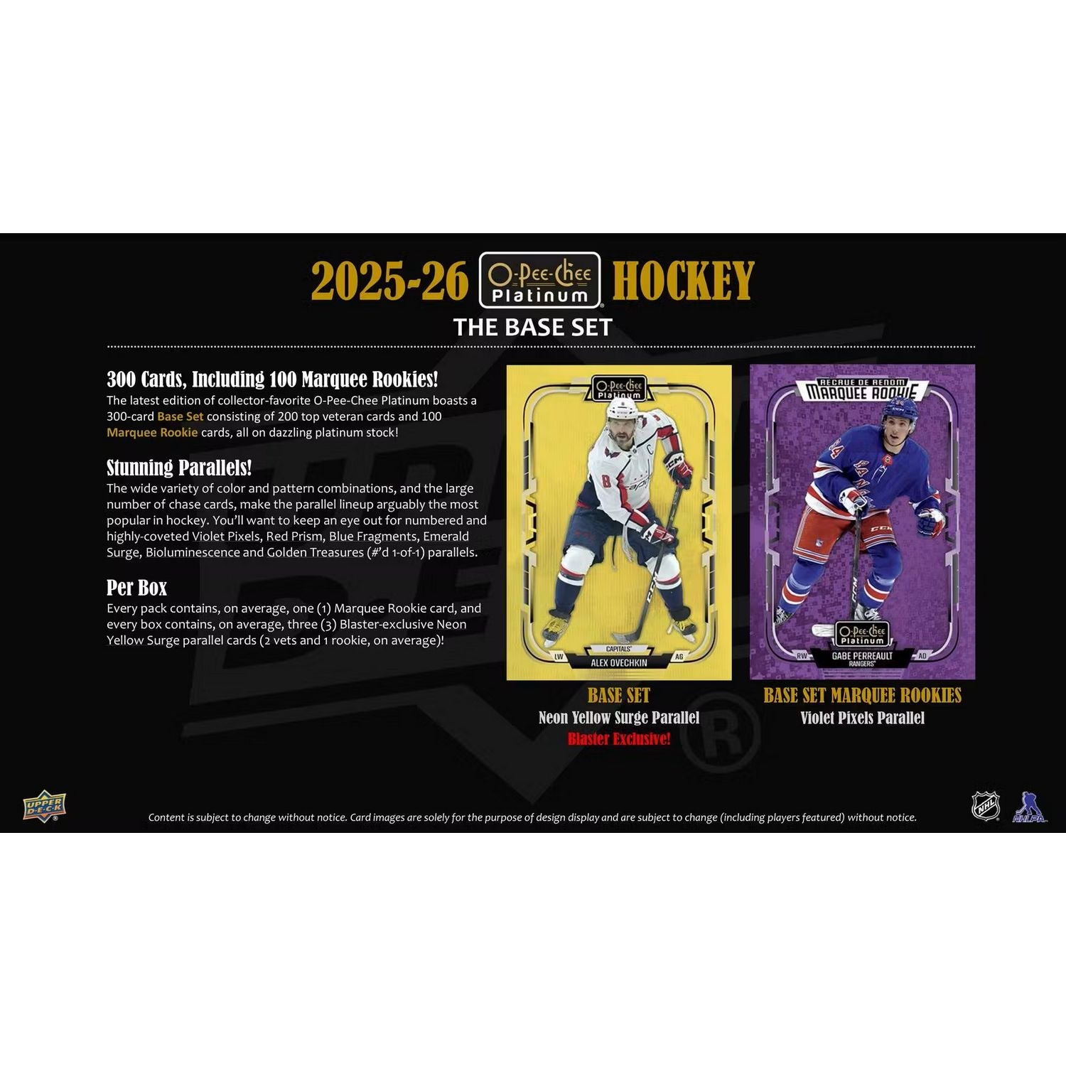 2025-26 Upper Deck O-Pee-Chee Platinum Hockey Blaster Box、Upper Deck、kayou
