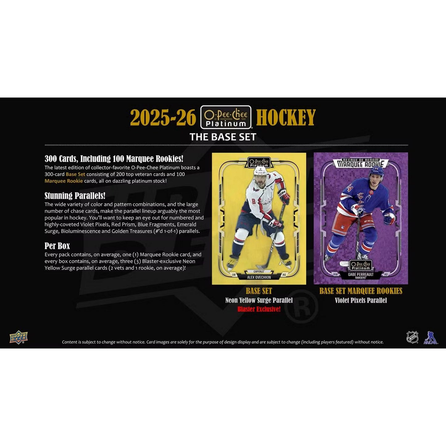 2025-26 Upper Deck O-Pee-Chee Platinum Hockey Blaster Box