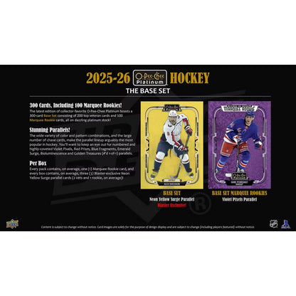 2025-26 Upper Deck O-Pee-Chee Platinum Hockey Blaster Box