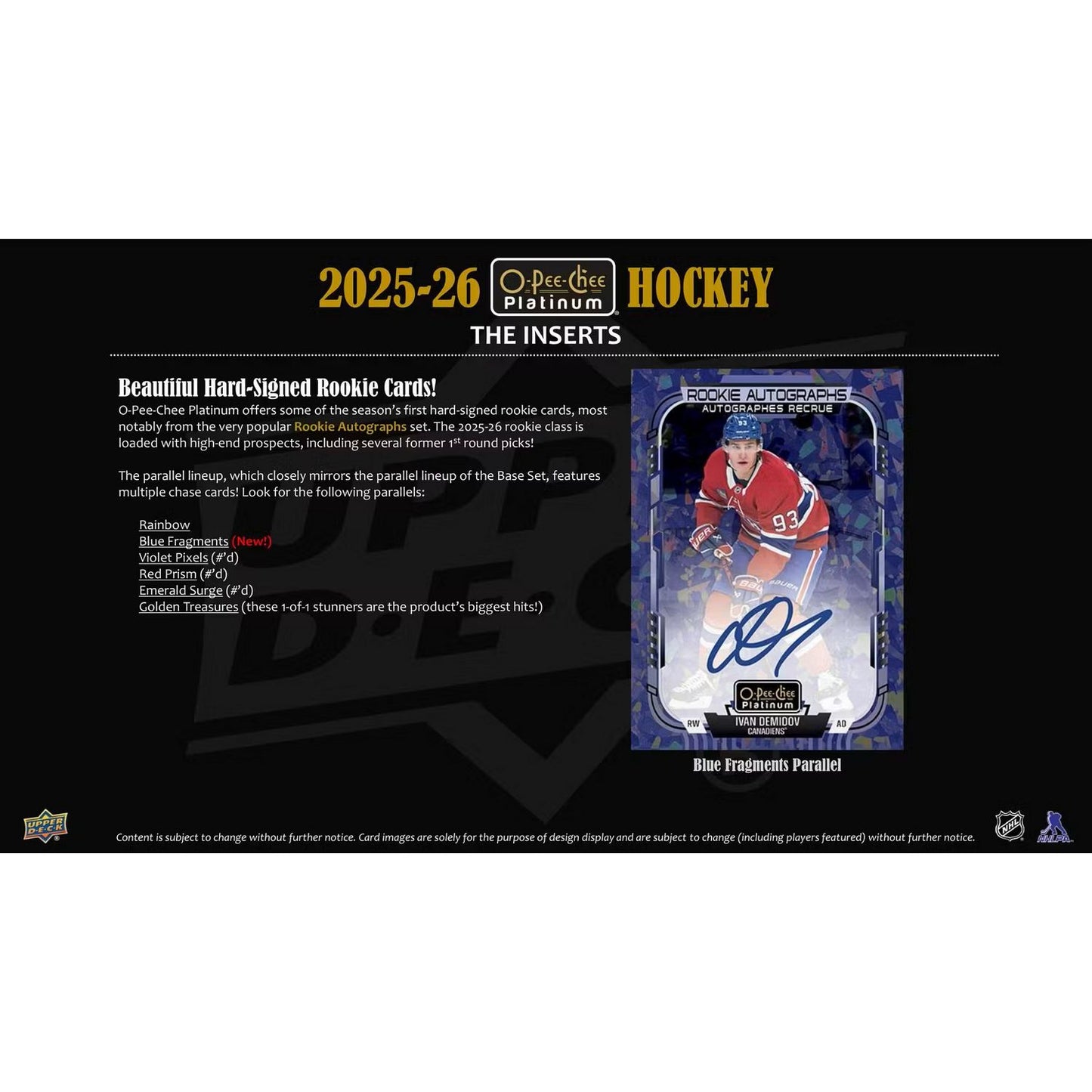 2025-26 Upper Deck O-Pee-Chee Platinum Hockey Blaster Box