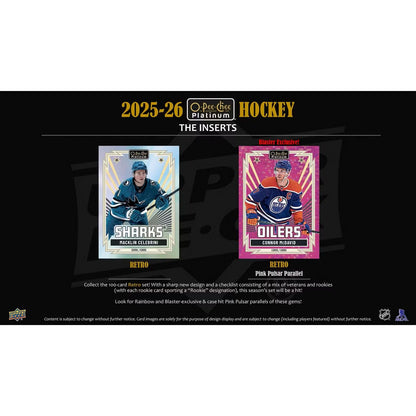 2025-26 Upper Deck O-Pee-Chee Platinum Hockey Blaster Box