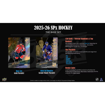 2025-26 Upper Deck SPx Hockey Hobby Box *Contact Us To Order*