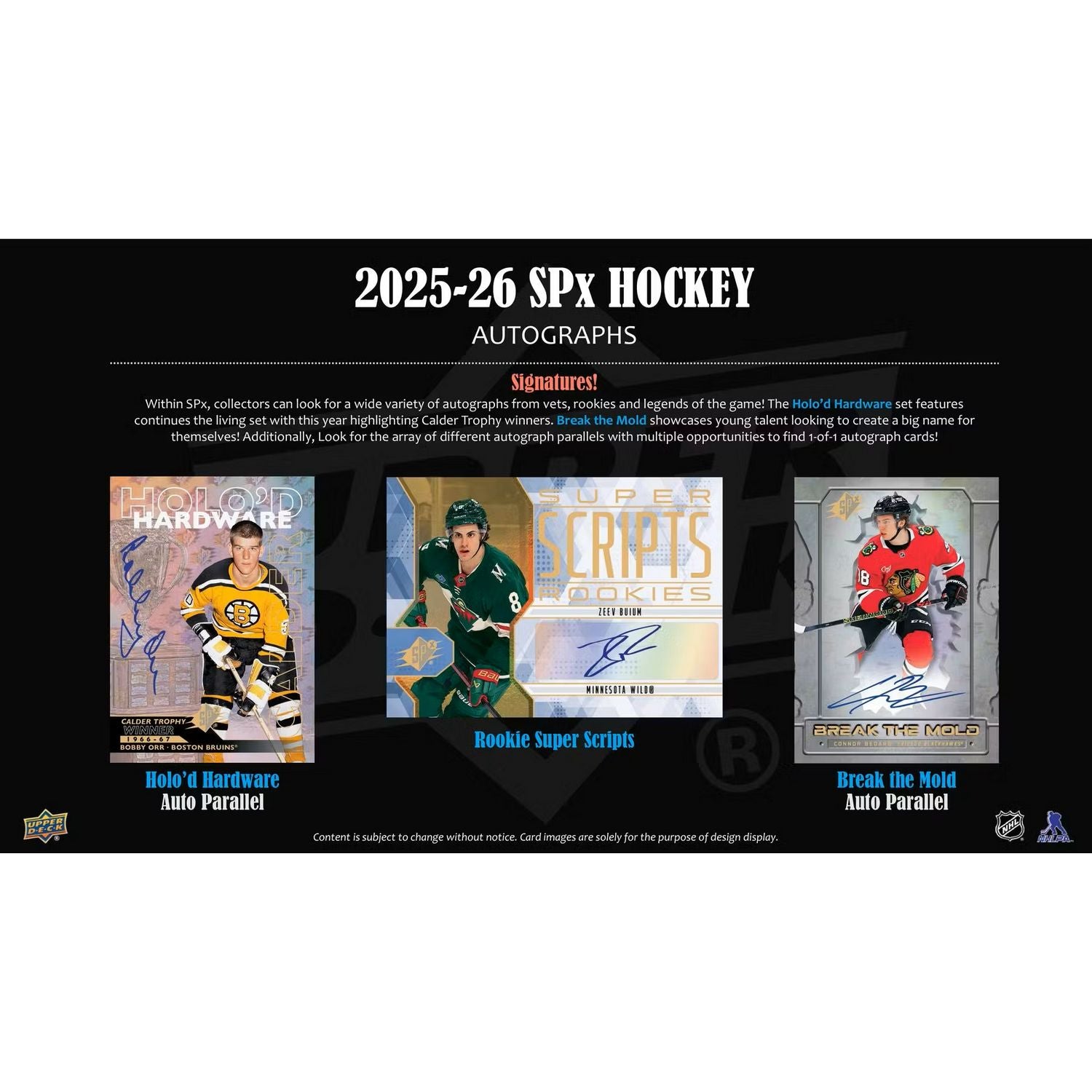 2025-26 Upper Deck SPx Hockey Hobby Box *Contact Us To Order*、Upper Deck、kayou