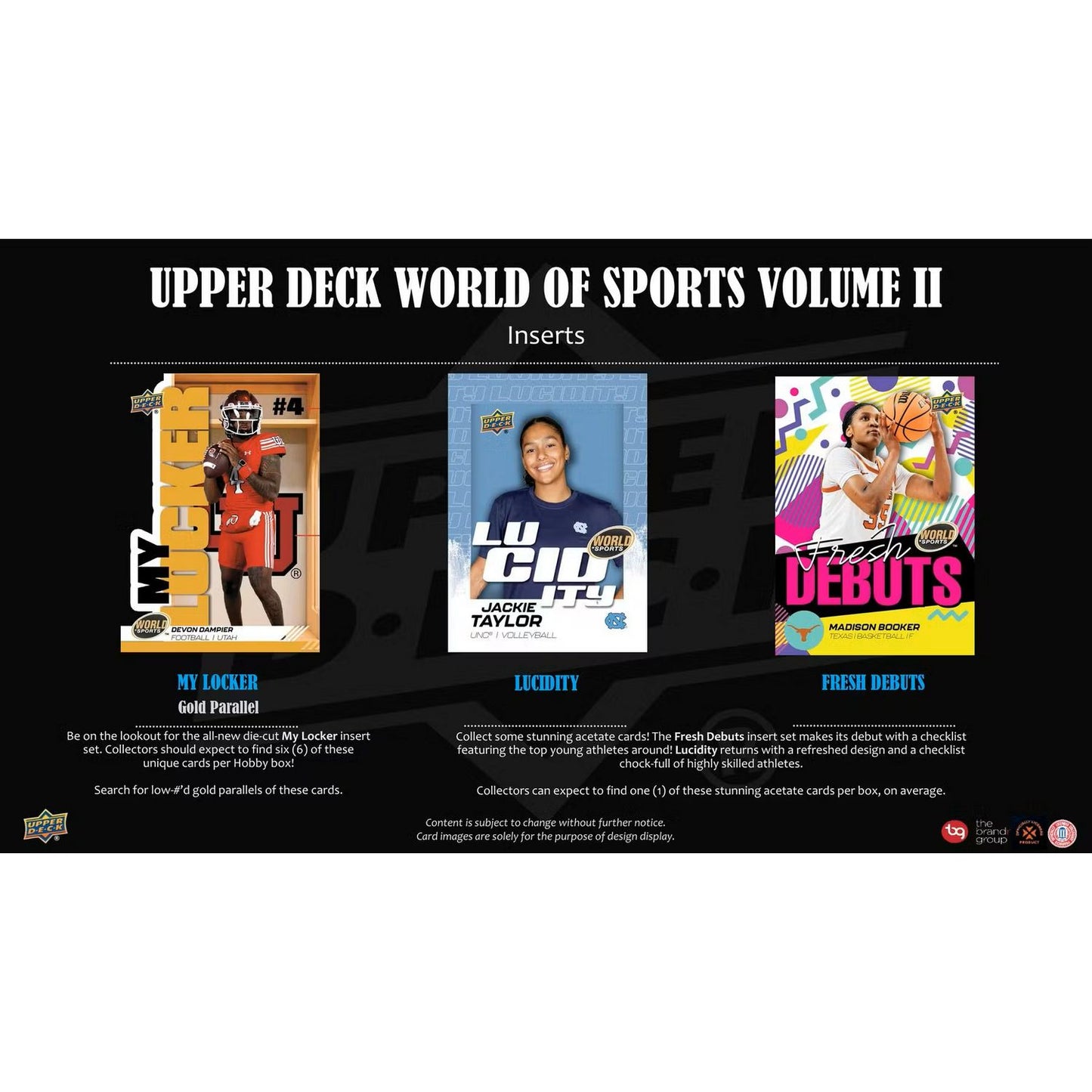 2025 Upper Deck World of Sports Volume 2 Multisport Hobby Box *Contact Us To Order*