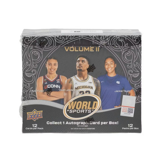 2025 Upper Deck World of Sports Volume 2 Multisport Hobby Box *Contact Us To Order*