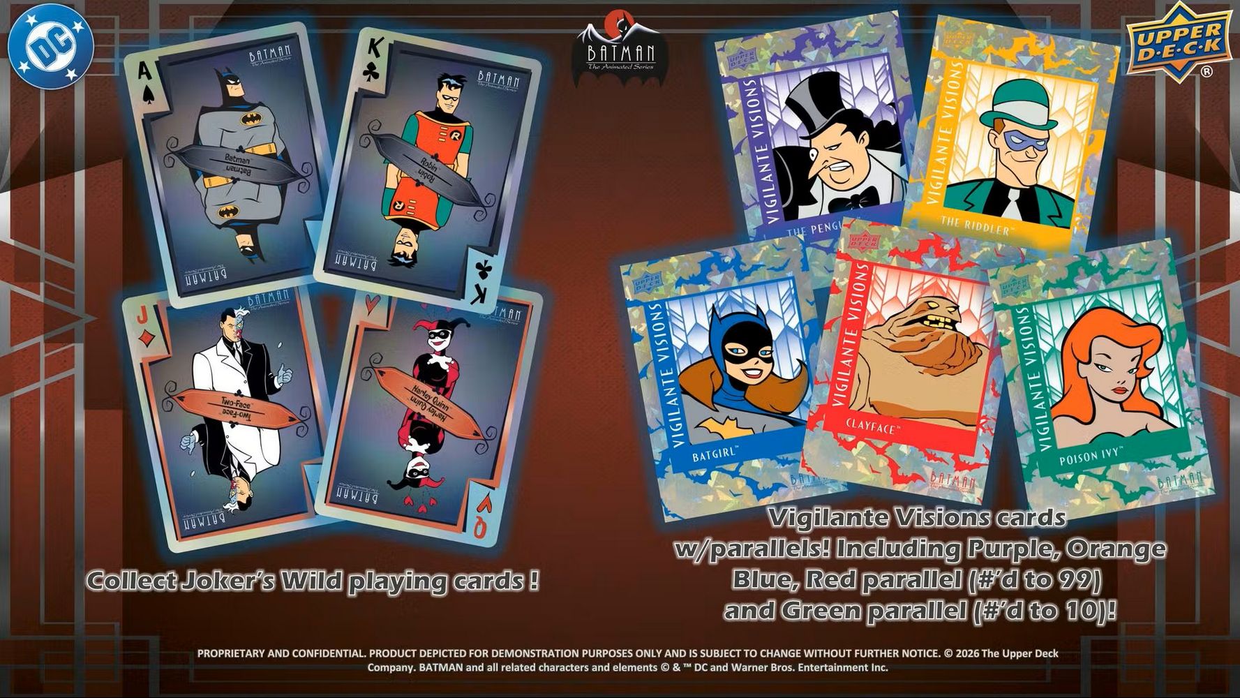 2026 Upper Deck Batman the Animated Series Hobby Box、Upper Deck、kayou