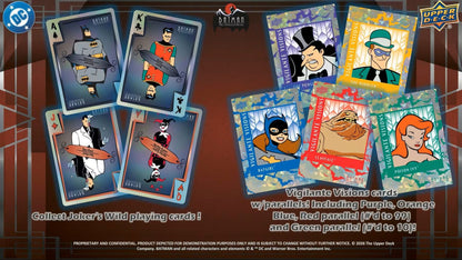 2026 Upper Deck Batman the Animated Series Hobby Box *Contact Us To Order*