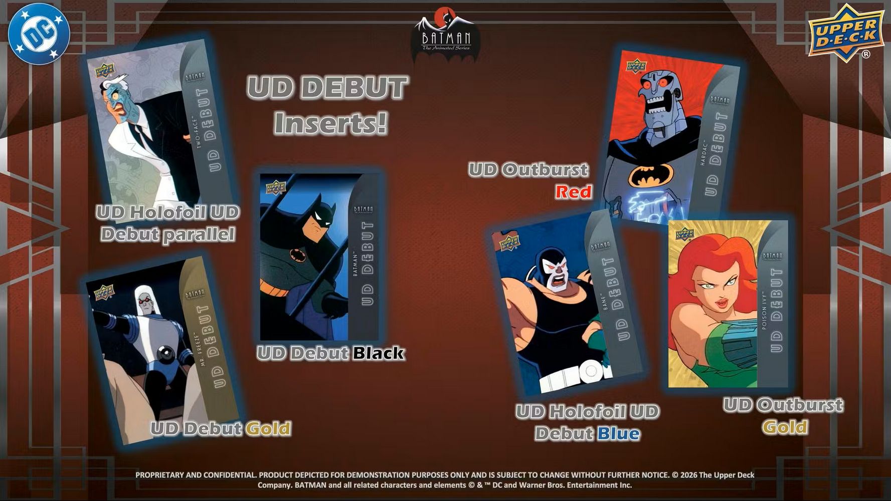 2026 Upper Deck Batman the Animated Series Hobby Box、Upper Deck、kayou