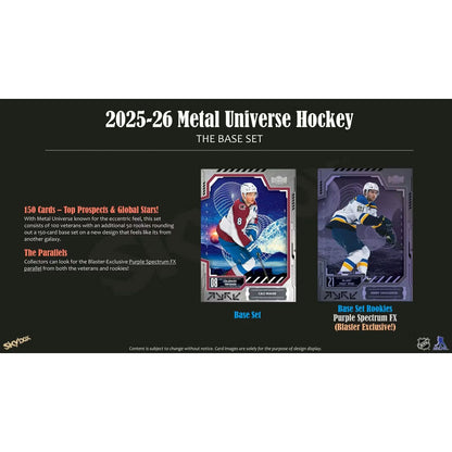 2025-26 Upper Deck Metal Universe Hockey Blaster Box