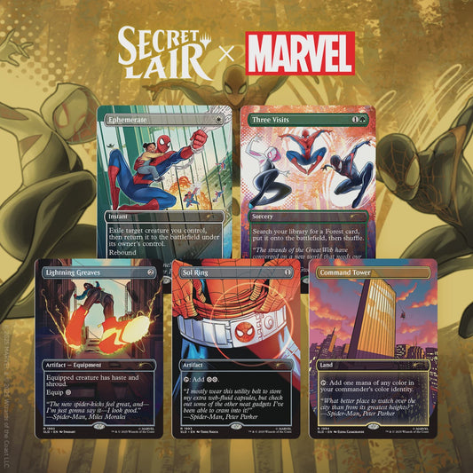 Magic the Gathering: Secret Lair x Marvel - Spider-Man: Heroic Deeds