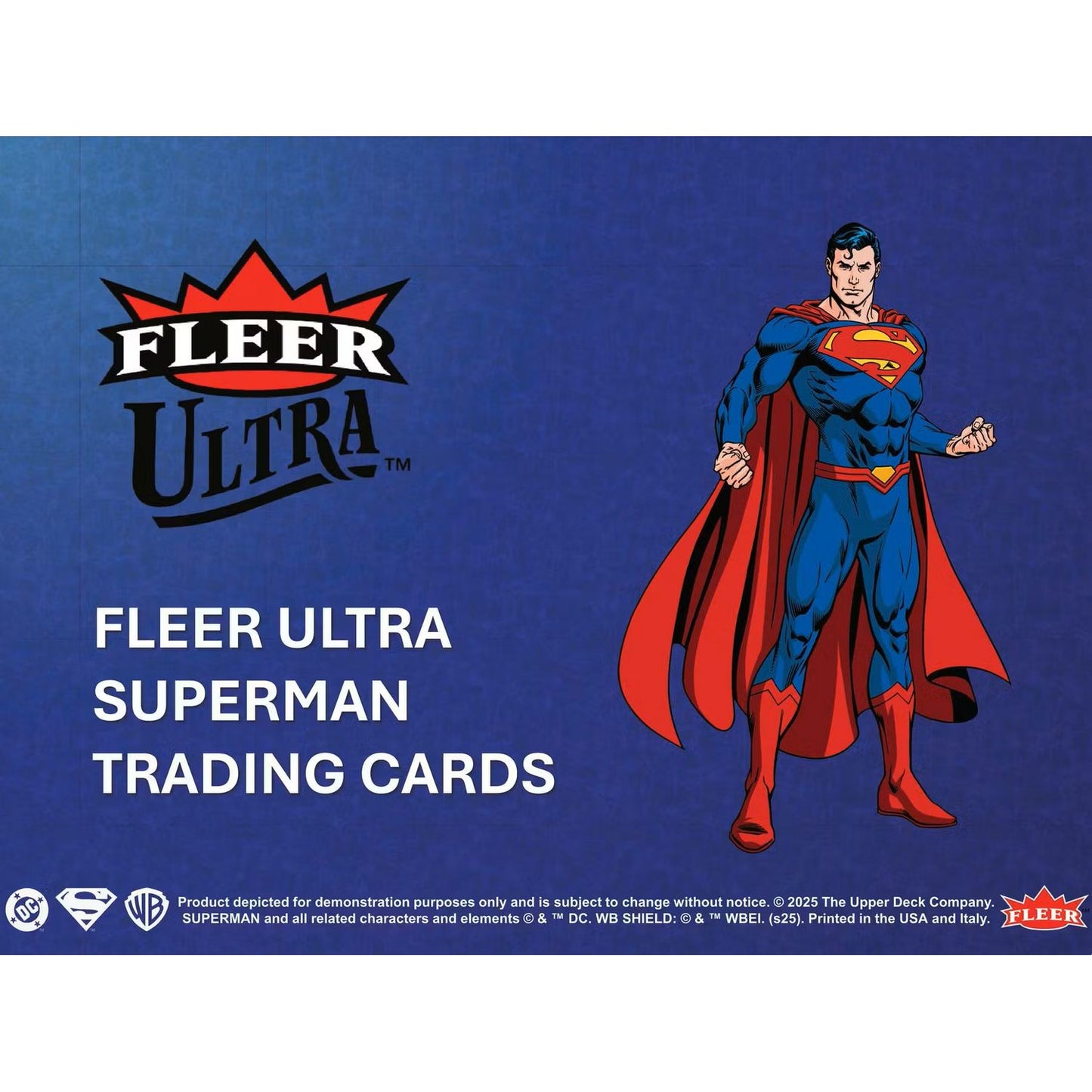 2025 Upper Deck Fleer Ultra Superman Hobby Box *Contact Us To Order*