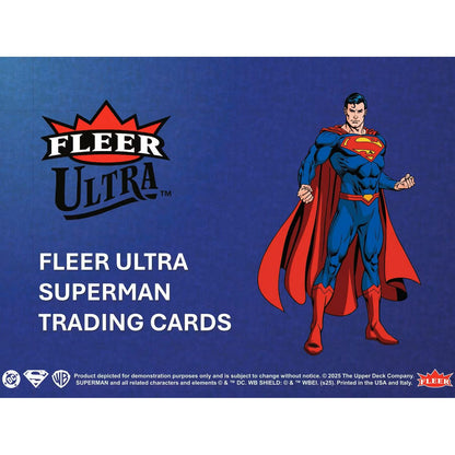 2025 Upper Deck Fleer Ultra Superman Hobby Box *Contact Us To Order*