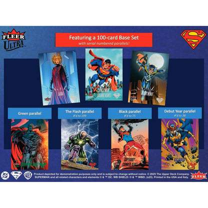 2025 Upper Deck Fleer Ultra Superman Hobby Box *Contact Us To Order*